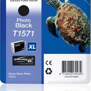Tinteiro EPSON Photo R3000 Preto Photo - C13T15714010