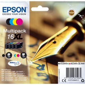 Pack 4x Tinteiros Quad Serie 16XL WF-20xx/WF-25xx - EPSON
