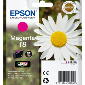 Tinteiro Serie 18 XP-102/205/305/405 (Magenta) - EPSON