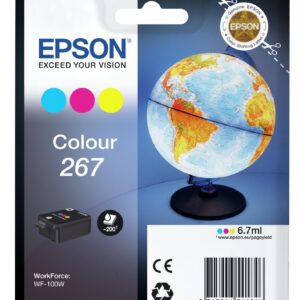 Tinteiro Cores 267 WF-100 - C13T26704010 - EPSON
