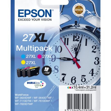 Tinteiro Multipack 27XL WF-3xxx/WF-7xxx - C13T27154022 - EPSON