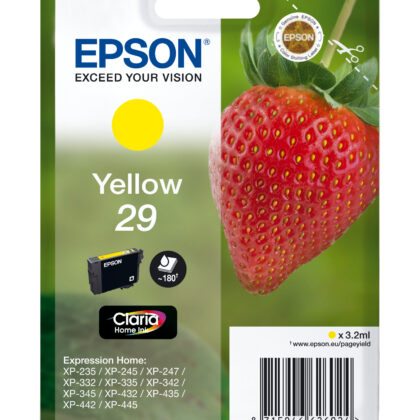 Tinteiro Serie 29 XP-235/332/335/432/435 (Amarelo) - EPSON
