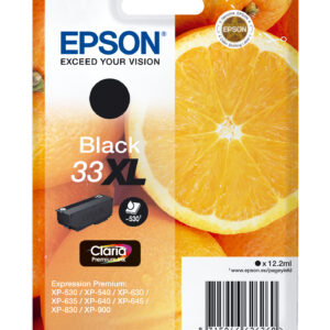Tinteiro Serie 33XL XP-530/630/635/830 (Preto) - EPSON