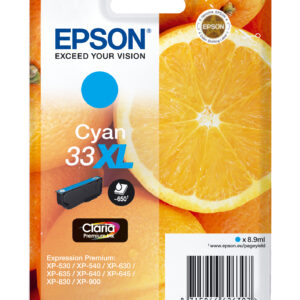 Tinteiro Serie 33XL XP-530/630/635/830 - Azul - EPSON