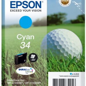 Tinteiro Ciano 34 (300 p?ginas) - EPSON