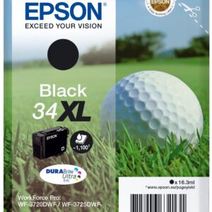 Tinteiro Serie 34XL WF-3720/3725 (Preto) - EPSON