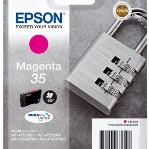 Tinteiros EPSON Magenta Serie 35 WF-4720/4725/4740 - C13T35834010