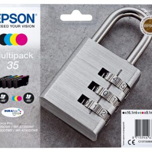 Pack 4x Tinteiros Serie 35 WF-4720/4725/4740 - C13T35864010 - EPSON
