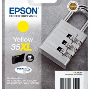 Tinteiro Amarelo Serie 35XL WF-4720/4725/4740 - C13T35944010 - EPSON