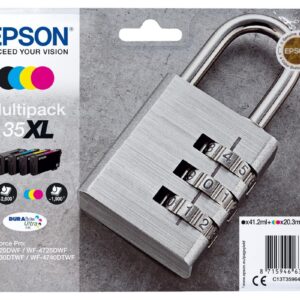 Pack 4x Tinteiros Serie 35XL WF-4720/4725/4740 (C13T35964010) - EPSON