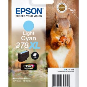 Tinteiro 378XL Ciano Claro (830 páginas) - EPSON