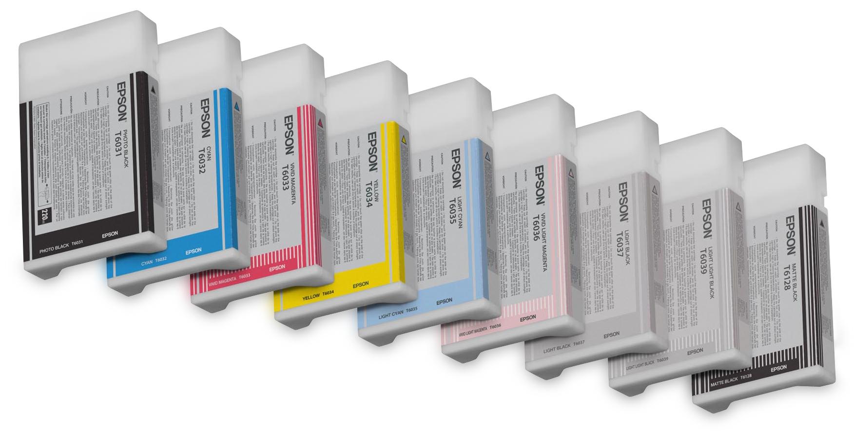 Tinteiro EPSON SP 7800/9800 Magenta Claro 220ML- C13T603C00