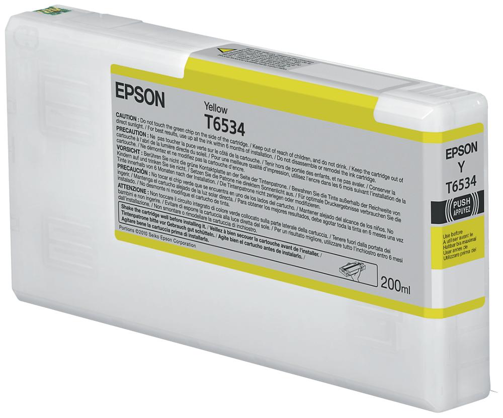 Tinteiro EPSON SP 4900 Amarelo200ml C13T653400