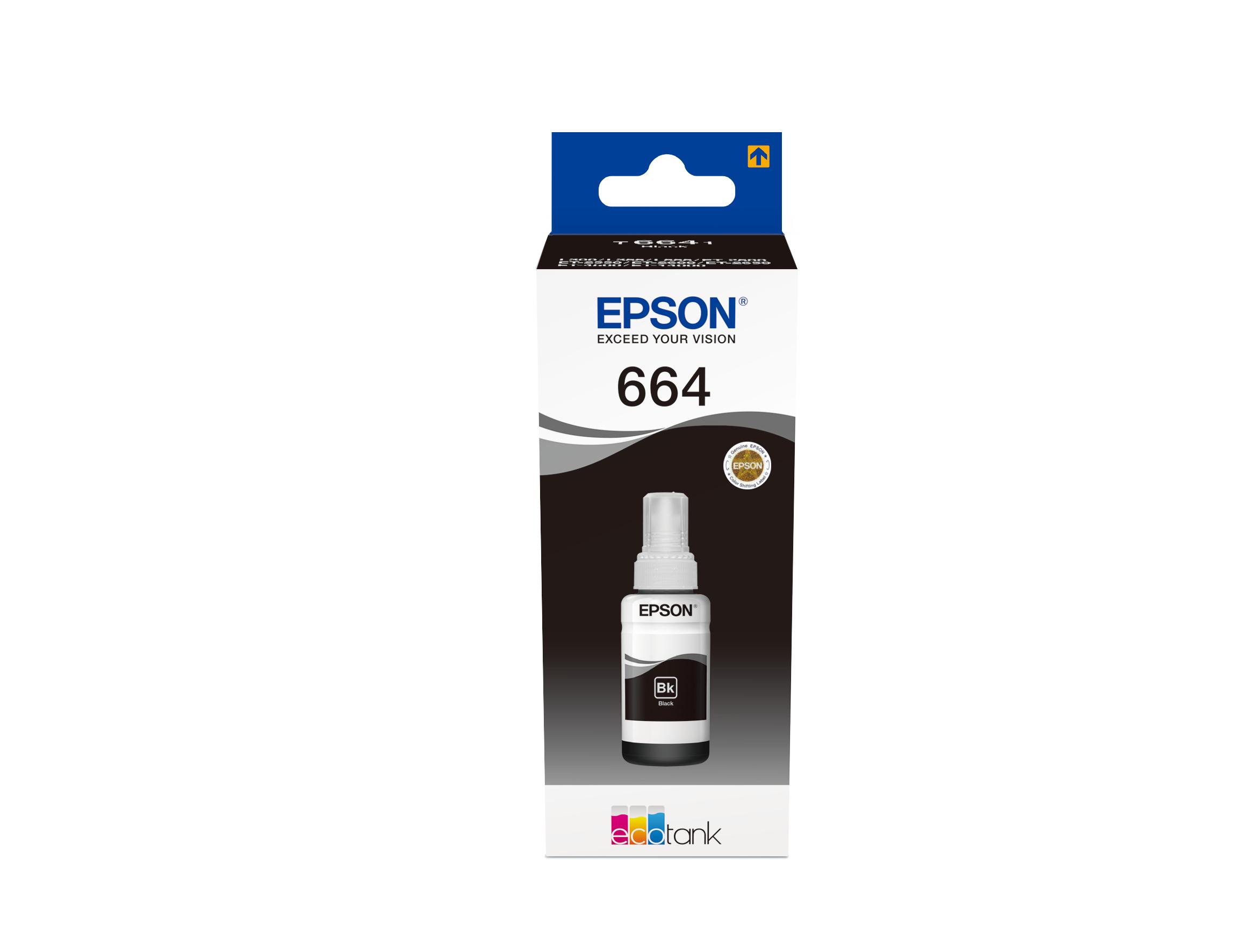 Bottle 664 (Preto) Ecotank - EPSON