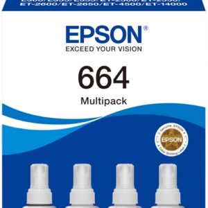 Pack 4x Tinteiros 664 EcoTank Original - EPSON
