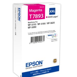 Tinteiro EPSON Magenta XXL 4000p Wf-5xxx-C13T789340