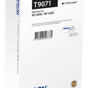 Tinteiro EPSON WF-6xxx Ink Cartridge Preto XXL - C13T907140