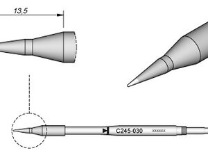 Ponta p/ Utensilio de Mão T245-PA (Ø0,2mm) - JBC