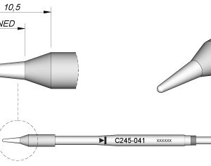 Ponta p/ Utensilio de M?o T245-PA (? 1mm) - JBC