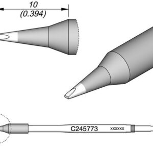 Ponta p/ Ferro Soldar (0,8 x 0,3 mm) - JBC