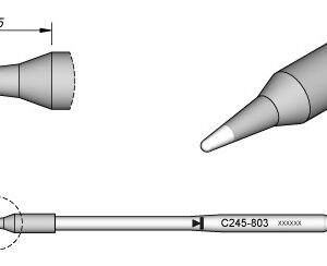 Ponta p/ Utensilio de Mão T245 (Ø1mm) - JBC
