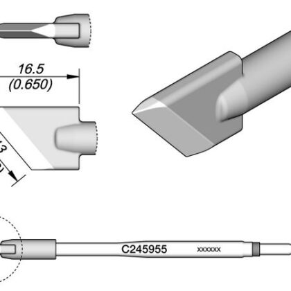 Ponta p/ Ferro Soldar (13 x 0,5 mm) - JBC