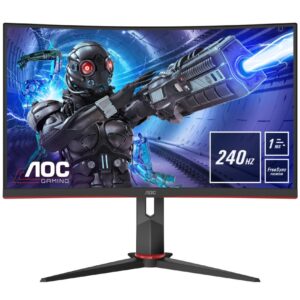 Monitor C32G2ZE LED 31,5 Full HD (Preto) - AOC