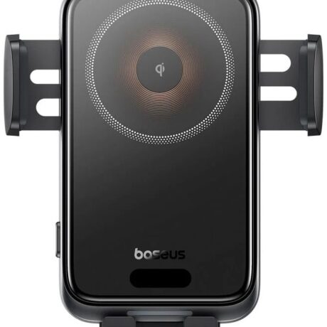 Suporte Wisdom Pro USB-C c/ Carregamento por Indução p/ Smartphone (Preto) - BASEUS