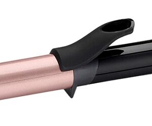 Modelador de Cabelo 25mm Curling Tong (Preto/Rosa Dourado) - BABYLISS