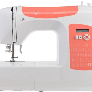 Máquina de Costura M3405 (Branco/Laranja) - SINGER