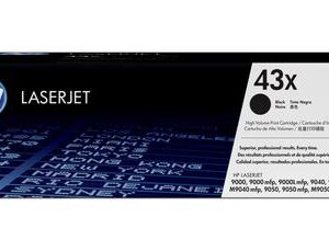 HP 43X Laser cartridge 30000páginas Preto