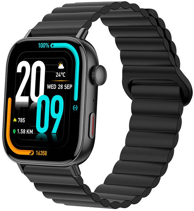 Smartwatch C8 Max 1,83 IPS c/ Correia Magnética (Preto) - COLMI