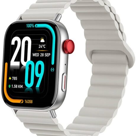 Smartwatch C8 Max 1,83 IPS c/ Correia Magnética (Prateado) - COLMI