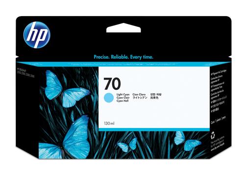 HP 70 130ml Ciano claro tinteiro