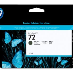 Tinteiro 72 (Preto Mate) - HP