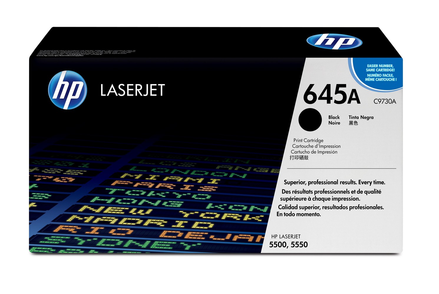 Toner 645A Preto (13000 páginas) - HP