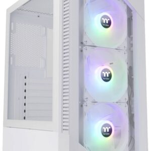 Caixa ATX View 200 TG Snow ARGB Vidro Temperado (Branco) - THERMALTAKE