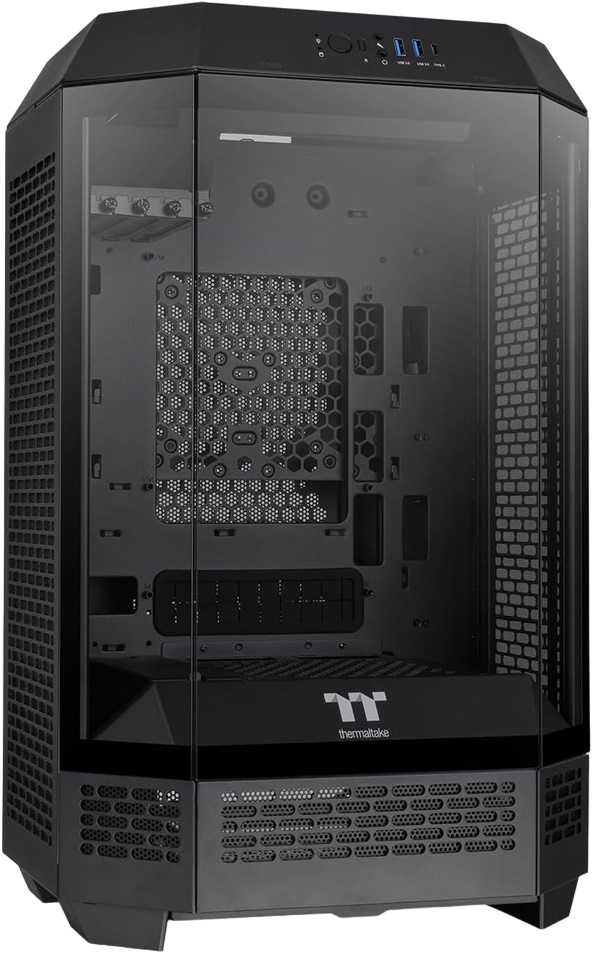 Caixa de PC Micro ATX The Tower 300 Micro Tower (Preto) - THERMALTAKE