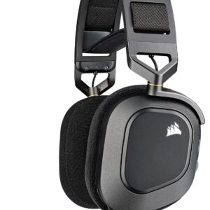 Headset HS80 RGB Wireless Carbon - CORSAIR