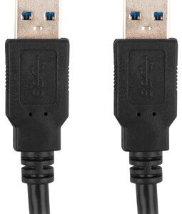 Cabo USB A Macho - USB A Macho (1 mts) - LANBERG