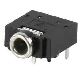 Ficha Jack Femea 3,5mm Stereo