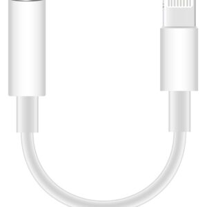 Cabo Adaptador iPhone Lightning - Jack 3,5mm Fêmea