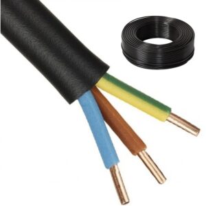 Bobine Cabo XV 3x 1,5mm (Preto) - 100 mts