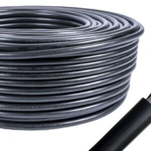 Bobine Cabo XV 4x 10mm (Preto) - 100 mts