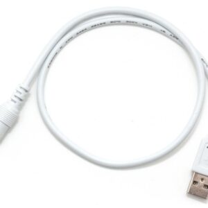 Cabo Alimentação USB Macho - DC Macho 5V (55cm)