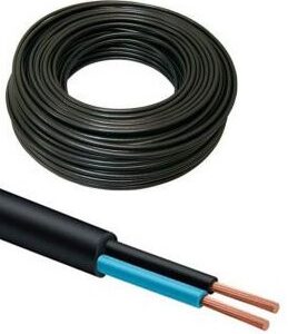 Bobine Cabo Eléctrico 2x 1,5mm Preto (100 mts)