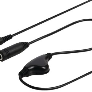 Cabo Extens?o Jack 3,5mm Stereo c/ Controlo Volume (1 metro)