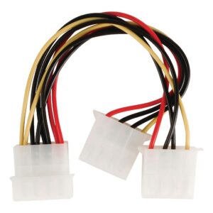 Cabo em T p/ Fonte Alimenta??o PC (15cm)