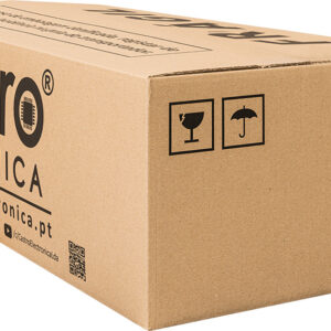 Caixa Cartão Canelado Castro Electrónica (Tamanho L) - 80 x 40 x 25 cm
