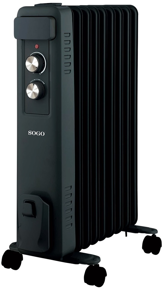 Aquecedor a Óleo CAL-SS-18460 2000W (9 Elementos) - SOGO